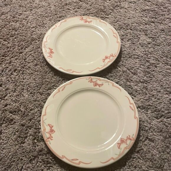 Set of 2 MELODY SEVILLE Salad Plate by Homer Laughlin Retired Vintage 1989 - Picture 2 of 8